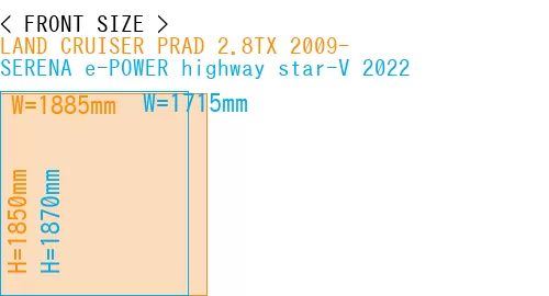 #LAND CRUISER PRAD 2.8TX 2009- + SERENA e-POWER highway star-V 2022